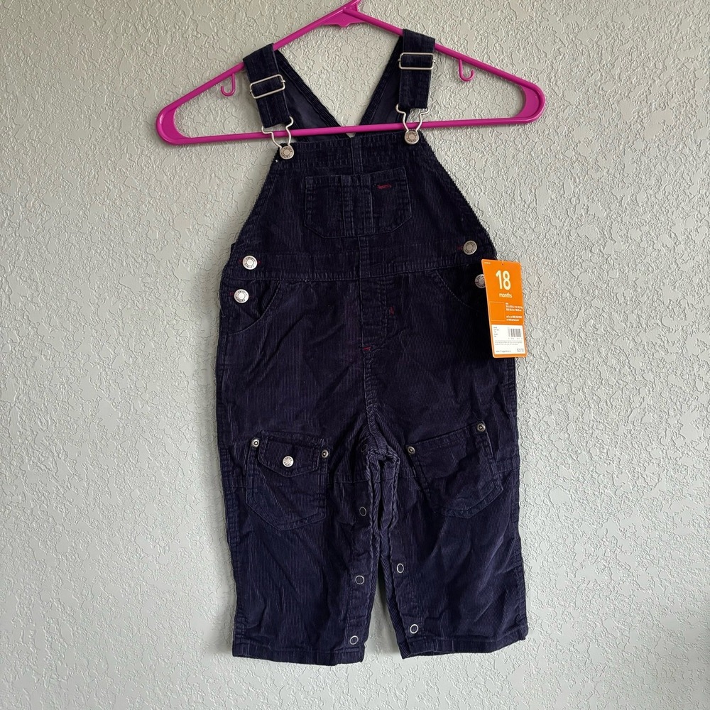 NWT Carter's Boys 18 Month Overalls